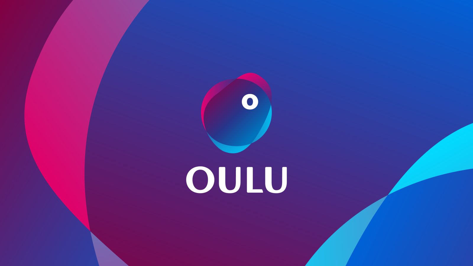 Oulun kaupungin logo ja visuaalinen pinta.