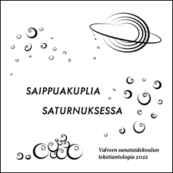 Saippuakuplia Saturnuksessa (2022) -kansikuva